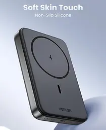 Зовнішній акумулятор із бездротовою зарядкою магнітний Ugreen 10000mAh Magnet 7.5W (25919) - мініатюра 5