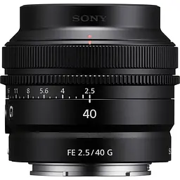 Об'єктив Sony FE 40mm f/2.5 G (SEL40F25G) [106631] - мініатюра 4