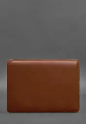 Шкіряний чохол BlankNote для MacBook 14 дюйм Світло-коричневий Crazy Horse - мініатюра 2
