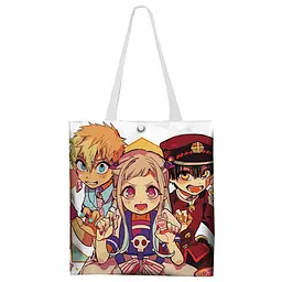 Шоппер еко-сумка Туалетний хлопчик Ханако Toilet-bound Hanako-kun 36 х 39 см двосторонній