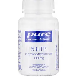 5-Гідрокситриптофан Pure Encapsulations 5-HTP 100 мг 180 капсул - мініатюра 2