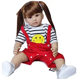 Силіконова колекційна лялька реборн reborn дівчина злата Reborn Dolls det0018836