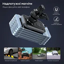 Автомобільний зарядний пристрій Choetech QI 15 Вт (T206-F-ACBK) - мініатюра 4