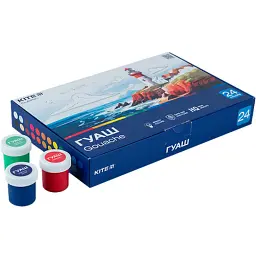 Гуашеві фарби Kite Classic 24 кольори х 20 мл (K-097)