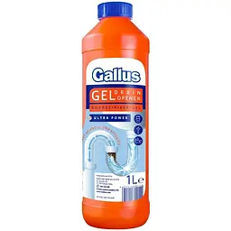 Гель для очистки труб Gallus Rohreiniger GEL 1 л.