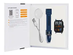 Фітнес-браслет AMICO GO FUN PULSEOXIMETER TONOMETER blue - мініатюра 3