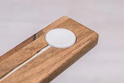 Настільний дерев'яний органайзер для чоловіка ecoWalnut 327х150х250 мм - мініатюра 3