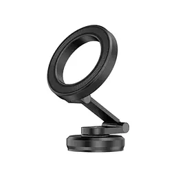 Універсальний автотримач Canyon Magnetic phone holder OnGrip 10 aluminum Black (CNS-CCHM10) - мініатюра 4