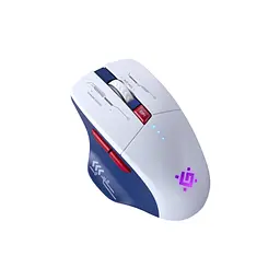 Мишка Defender Tisa GM-126 LED Wireless/Bluetooth White/Blue (52126) - мініатюра 4