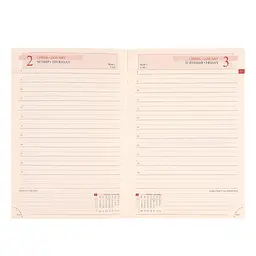 Записник діловий А5 Leo Planner Brandy датований 368 сторінок (252580) - мініатюра 5