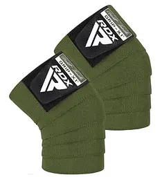 Бинти на коліна RDX K1 GYM Knee Wraps Army Green (WAH-K1AG)