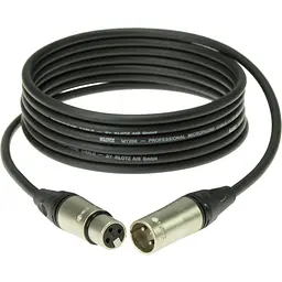 Микрофонный кабель XLR Male — XLR Female 5 м KLOTZ M1K1FM0500 - мініатюра 3