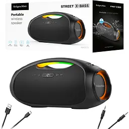 Бездротова колонка Kruger&Matz Street X-BASS KM0572 - мініатюра 2