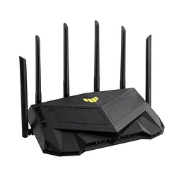 ASUS Маршрутизатор TUF-AX6000 4xGE LAN 1x2.5GE LAN 1x2.5GE WAN 1xUSB3.2 MU-MIMO OFDMA MESH gaming AURA RGB - мініатюра 4