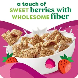 Сухий сніданок Kashi Breakfast Cereal Organic Fiber Cereal Berry Fruitful 487г - мініатюра 4
