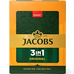 Напій кавовий Jacobs 3 в 1 Original 12 г х 24 шт.