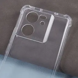 TPU чохол GETMAN Ease logo посилені кути Full Camera для Xiaomi 13T / 13T Pro Безбарвний (прозорий) - мініатюра 5