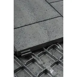 Покриття для підлоги MultyHome Mosaic декоративне рифлене 30х30 см 6 шт. світло-сіре (211858) - мініатюра 4