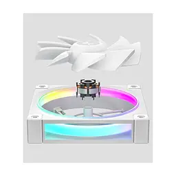 Система рідинного охолодження Deepcool LQ240 White (R-LQ240-WHDSMC-G-1) - мініатюра 2