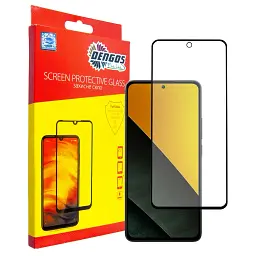 Скло захисне Dengos Full Glue Poco M7 Pro 5G Black (TGFG-423)