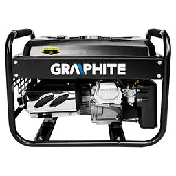 Генератор Graphite 230V (1 фаза), 2/2.2kW, ручний старт, AVR, 40кг (58G904) - мініатюра 5
