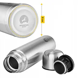Термос Mountain Goat 1 л Silver (P-5907739315755) - мініатюра 4