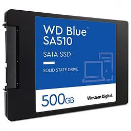 SSD накопичувач WD Blue SA510 500 GB (WDS500G3B0A) - мініатюра 3
