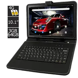 Планшет-телефон Adronix S 364 LTE Black IPS 10.1'' 3GB/64GB + Чохол-клавіатура - мініатюра 2