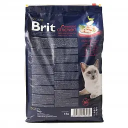 Сухий корм Brit Premium Cat by Nature Sterilised для стерилізованих кішок, з куркою, 8 кг - мініатюра 3