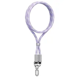 Дата кабель-шнурок Usams US-SJ745 Type-C to Type-C 60W (1.2m) Purple