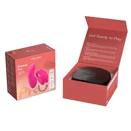 Смарт-вібратор для пар We-Vibe Chorus Pro Electric Pink - мініатюра 12