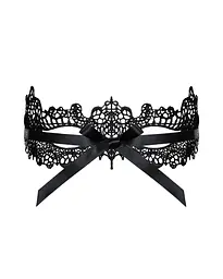 Мереживна маска Obsessive A701 mask, єдиний розмір, чорна