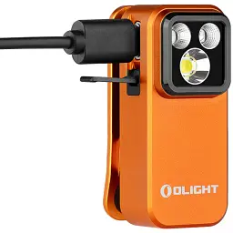 Ліхтар Olight Oclip Pro S Orange - мініатюра 7