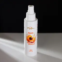 Інтимний гель-лубрикант - MyLove Taste Slide Sensitive Peach, 100 мл - мініатюра 5
