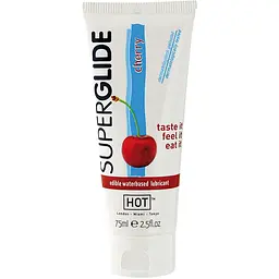 Лубрикант на водній основі Hot Superglide вишня 75 мл