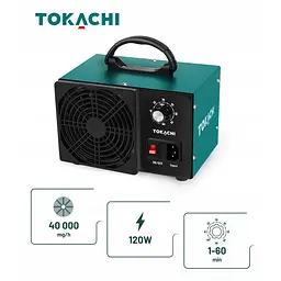 Озонатор повітря TOKACHI PRO 40 000 Мг/год + таймер - мініатюра 2
