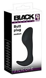 Анальна пробка Black Velvets 10.5 см (чорний) - мініатюра 8