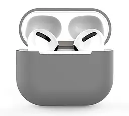 Чохол Ultrathin Silicone Case для AirPods Pro Granny Gray [52473] - мініатюра 2