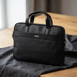 Чоловіча сумка-портфель Tony Perotti New Contatto 9957-39 (90640) Чорна - мініатюра 4