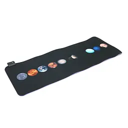Килимок для миші Voltronic Planets marbles 300*800 мм RGB
