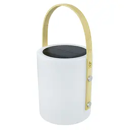 Ліхтар кемпінговий Bo-Camp Longford Solar 150 Lumen Bamboo/White (5818878) - мініатюра 2