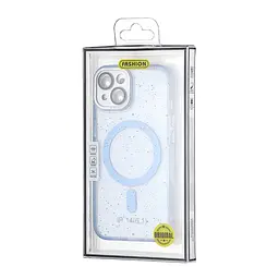 Чохол Splatter with MagSafe iPhone 14 Light Blue - мініатюра 2
