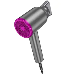 Фен для волосся Hoco HP13 Hot and cold air (1600W) Rose Red - мініатюра 6