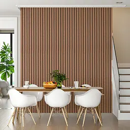Рейка декоративна Wall Sticker PS 2900х120х12 мм Горіх SW-00001739 - мініатюра 7