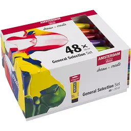 Набір акрилових фарб Amsterdam General Selection 48х20 мл Royal Talens (8712079451073)