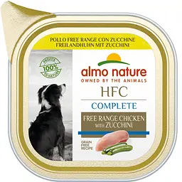 Набір вологого корму для собак Almo Nature HFC Dog Complete 4+1 курка вільного вигулу і цукіні 425 г (85 г х 5 шт.) - мініатюра 2