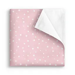 Пелюшка багаторазова Cosas непромокаюча Starfall Rose 100x140 см, рожева - мініатюра 2