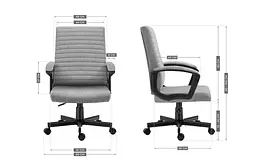 Крісло офісне Mark Adler Boss 2.5 Grey - мініатюра 2