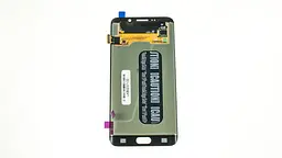 Дисплей для смартфона (телефону) Samsung Galaxy S6 Edge+ Plus SM-G928 сріблястий (У зборі з тачскріном)(без рамки)(PRC) - мініатюра 2