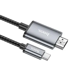 Кабель конвертер Type-C to HDMI - Hoco UA27 HD on-screen cable - миниатюра 6